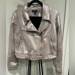 Rare Find!! NWT LuLaRoe Metallic Moto Jacket, XL